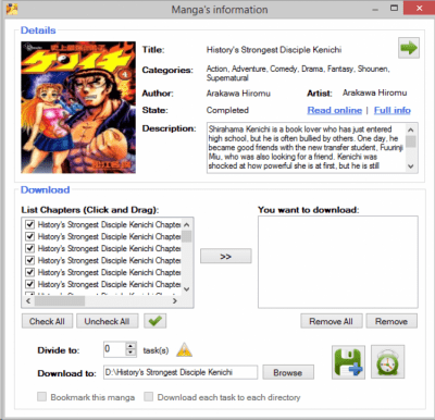 DomDomSoft Manga Downloader 5.5