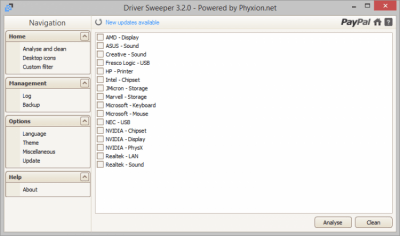 Driver Sweeper 3.2.0 Driver Sweeper 3.2.0