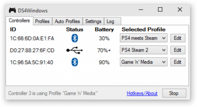 DS4Windows 3.0.18