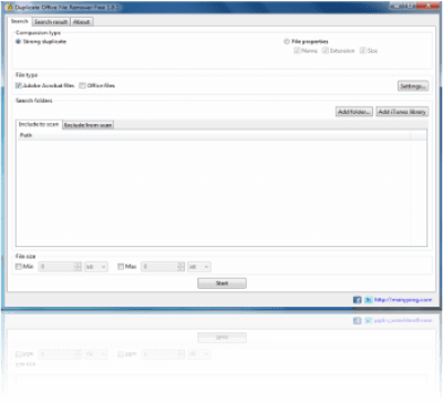 Duplicate Office File Remover Free 2.0