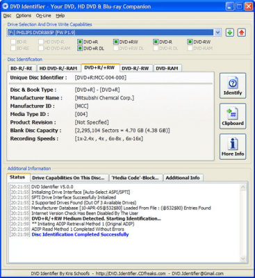 DVD Identifier 5.2.0 DVD Identifier 5.2.0