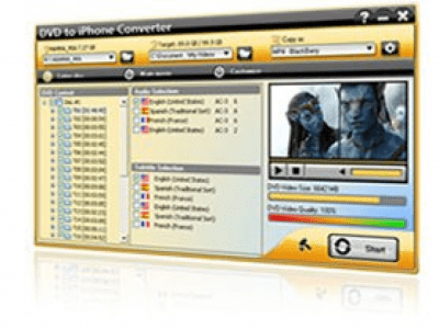 DVD to iPhone Converter 3.0.0 + key