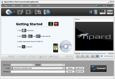 Tipard Studio DVD to iPod Converter 6.1.62