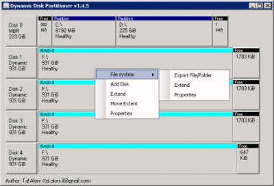 Dynamic Disk Partitioner 1.5.9.1 Dynamic Disk Partitioner 1.5.9.1