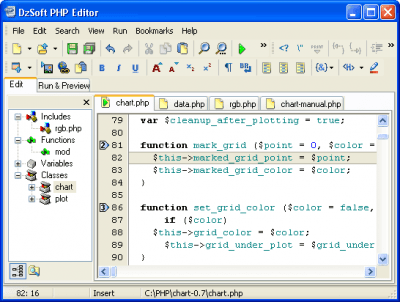 DzSoft PHP Editor v3.1.1 last