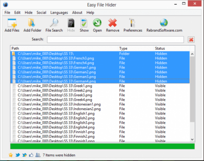 Easy File Hider 1.2 + keygen Easy File Hider 1.2 + keygen