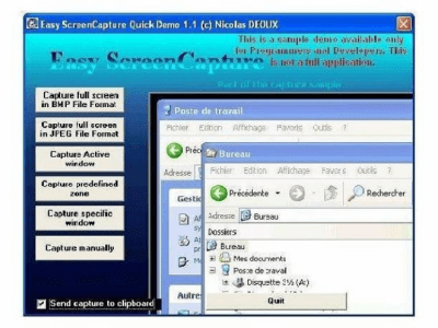 Easy ScreenCapture ActiveX 1.1