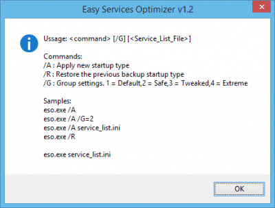 Easy Service Optimizer 1.2