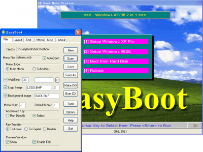 EasyBoot 6.6.0.800 + лицензионный ключ