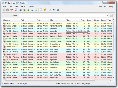 EF Duplicate MP3 Finder 21.09 + активатор