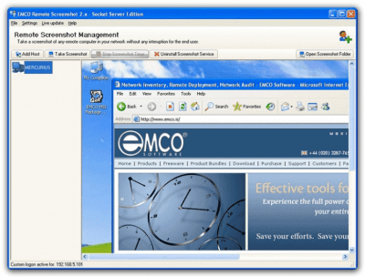 EMCO Remote Screenshot 2.5.12