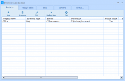 Everyday Auto Backup 3.5 Everyday Auto Backup 3.5