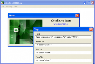 eXcellent HTMLer 1.0