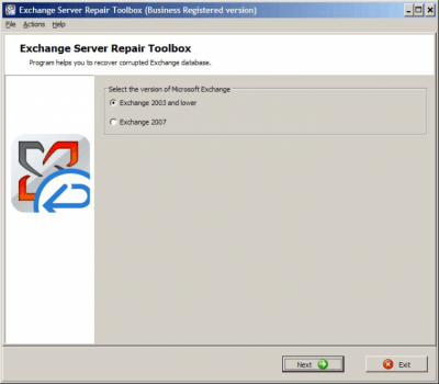 Exchange Server Repair Toolbox 2.1