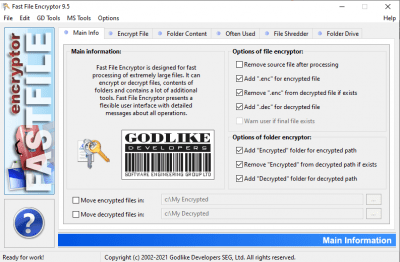 Fast File Encryptor 7.3.0