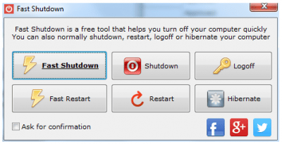 Fast Shutdown 15.0 Fast Shutdown 15.0