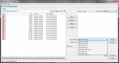 FastStone Photo Resizer Portable 4.1