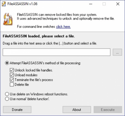 FileASSASSIN 1.06 FileASSASSIN 1.06