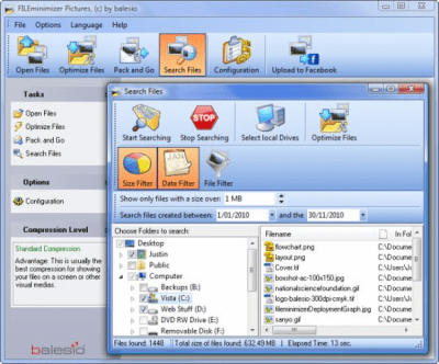 FILEminimizer Pictures 3.0 FILEminimizer Pictures 3.0