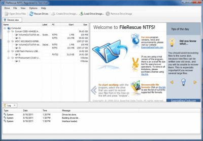 FileRescue for NTFS 4.16