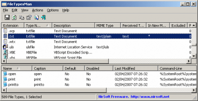 FileTypesMan 1.82 FileTypesMan 1.82