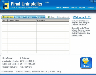 Final Uninstaller 2.6.10 + key