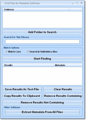 Find Files By Metadata 7.0