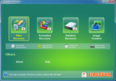 FireCuva Data Recovery 2013.9.6.30