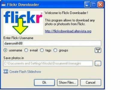 Flickr Downloader 1.0