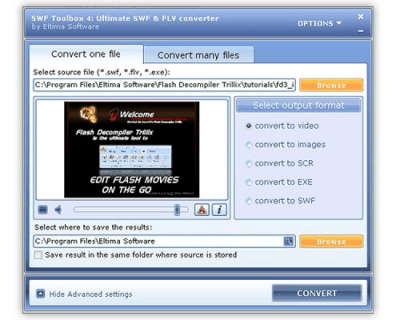 FLV to AVI Converter 3.1