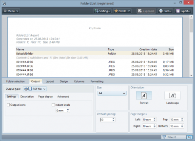 Folder2List 3.25.0 + crack Folder2List 3.25.0 + crack