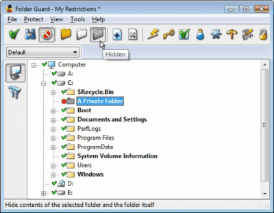 Folder Guard 21.4 + лицензионный ключ