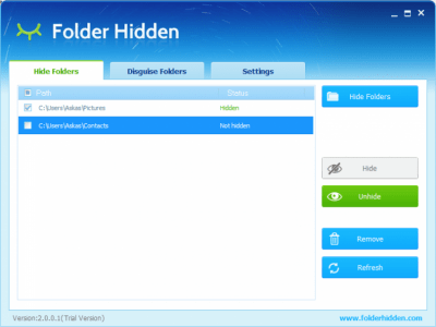 Folder Hidden 2.2.1.1 + активатор