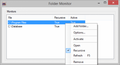 Folder Monitor 1.1.1.1