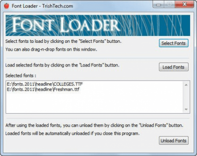 Font Loader 1.0