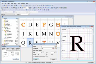 FontCreator 14.0.0.2793 + ключ