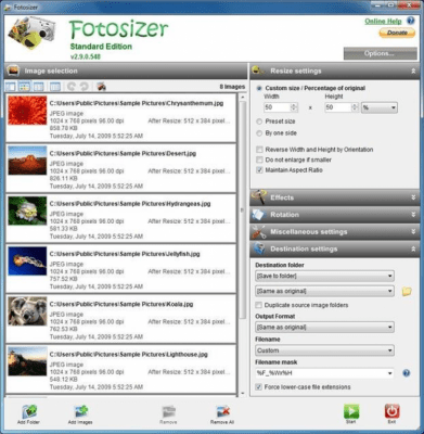 Fotosizer 3.07.0.565 + лицензионный ключ