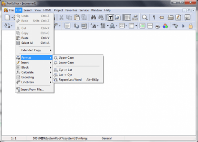 FoxEditor 0.7.5.2