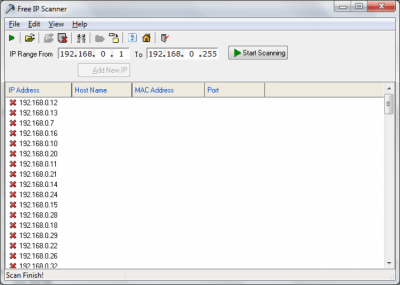 Free IP Scanner 3.2