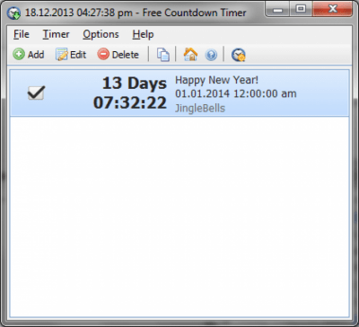 Free Countdown Timer 5.1