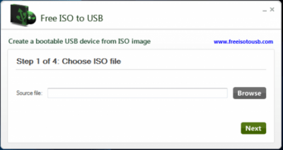 Free ISO to USB 1.0