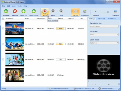 Free Movie DVD Maker 3.8