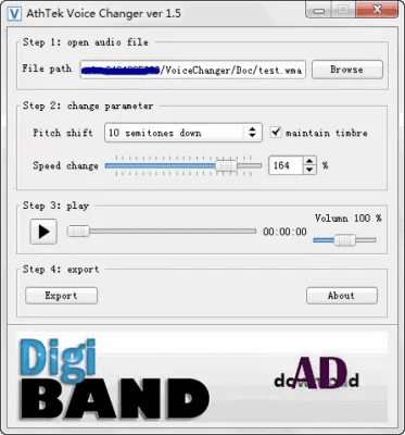 DigiBandApp Free Voice Changer 1.5