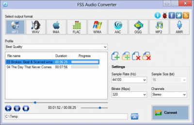 FSS Audio Converter 2.3.0.2