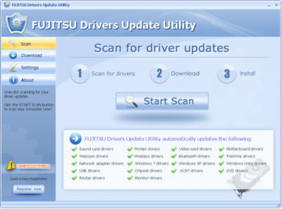 Fujitsu Drivers Update Utility 3.3