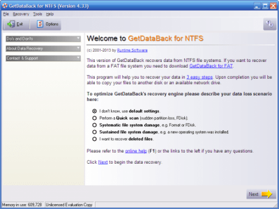 GetDataBack 5.50 + key