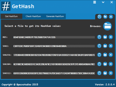 GetHash 2.0.0.7