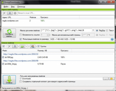 GroupDownloader 0.2.1.03