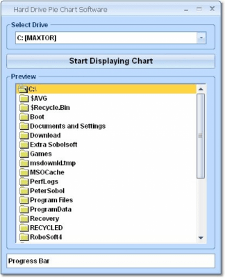 Hard Drive Pie Chart 7.0