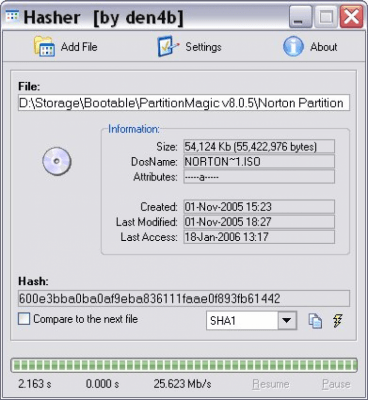 Den4B Hasher 4.1.0.1